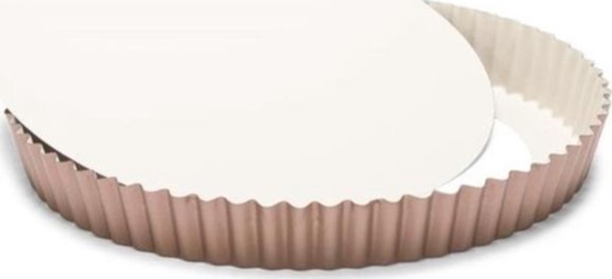Изображение Patisse ksztat quiche z lunym dnem 28 cm stal mied/be