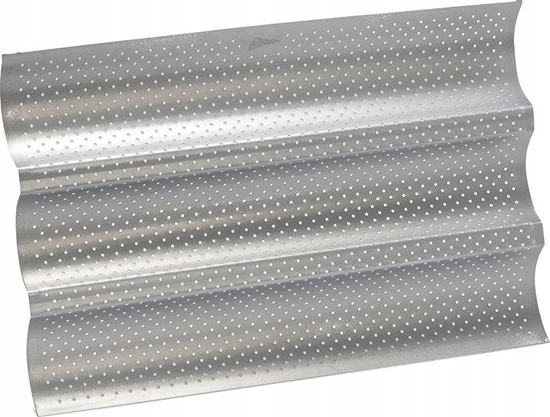 Изображение Patisse Patisse - Mini forma do pieczenia 3 bagietek 26x24cm SILVER-TOP