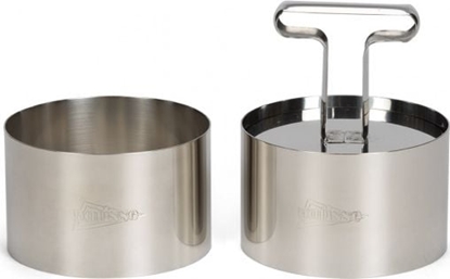 Picture of Patisse zestaw obrczek 7 x 5,5 cm stal nierdzewna srebrna 3-czciowy