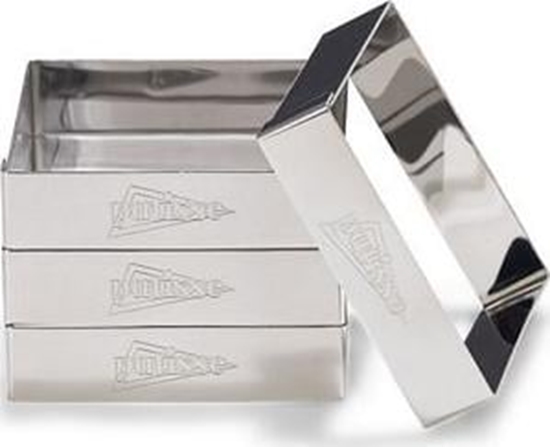 Picture of Patisse zestaw piercieni flanelowych 8 cm stal nierdzewna srebrna