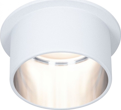 Picture of Paulmann Oprawa wpuszczana Gil Coin 3StepDim rd starr LED 1x6W 2700K 230V weiß matt/eisen Alu