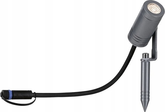Picture of Paulmann Reflektor ogrodowy Plug & Shine RADIX LED 6W 600lm 3000K IP65 24V szary / aluminium