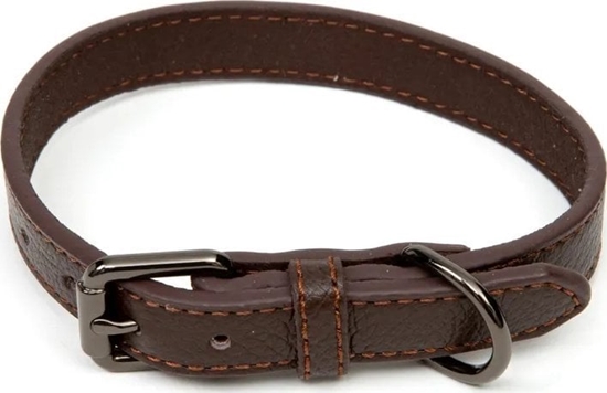 Picture of Paw Paw Love - Collar leather dog (Large 55x2.5cm) - Dark brown
