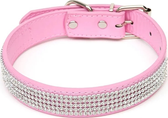 Изображение Paw Love - Collar z. kamieniami (Small, 35x1.5cm) - Pink