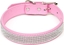Attēls no Paw Paw Love - Collar w. similisten (Small, 35x1.5cm) - Pink