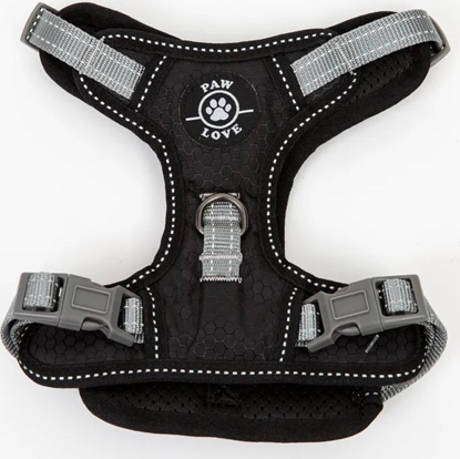 Attēls no Paw Paw Love - Y-sele hund - str 70 (Medium) - Sort