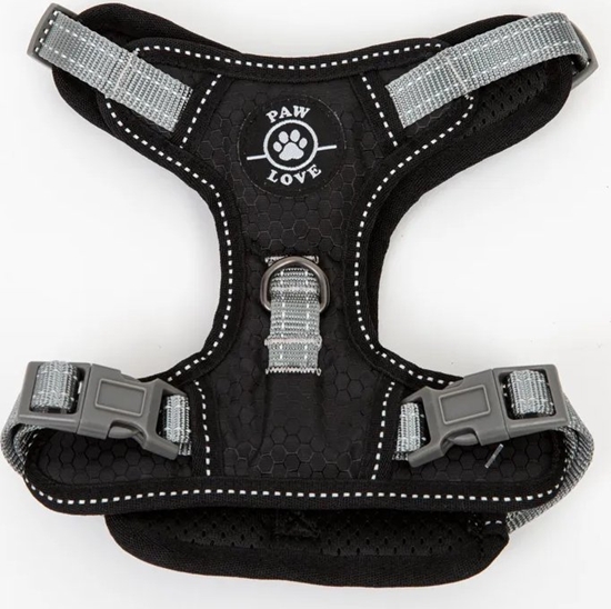 Picture of Paw Paw Love - Y-sele hund - str 95 (X-Large) - Sort