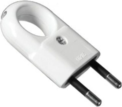 Attēls no Pawbol Wtyczka paska z uchwytem b/u Euro 10A/250V biaa (D.3104)