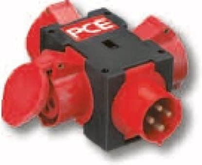 Изображение PCE Rozdzielnica przenona PIESZYCE 3x16A/4P IP44 (9430006W)