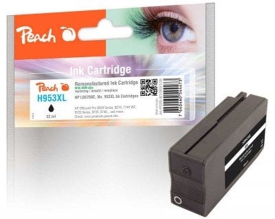 Picture of Peach Patrone HP Nr.953XL black mit OEM Chip remanufactured