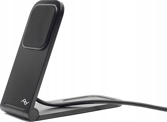Изображение Peak Design Mobile Wireless Charging Stand v2 - Magnetyczna Podstawka Do Telefonu z Bezprzewodowym adowaniem - Czarna v2
