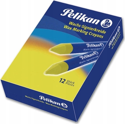 Picture of Pelikan Pelikan 701045, 12 pc(s), Yellow, Round, 1.35 cm, Box, 12 cm