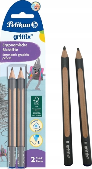 Picture of Pelikan Pelikan 817028 oówek grafitowy B 2 szt.