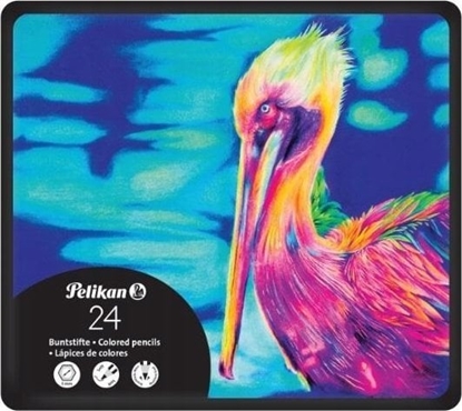Picture of Pelikan Pelikan Buntstifte 24 Stück im Metalletui