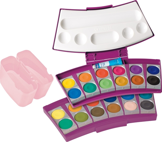 Picture of Pelikan Pelikan Deckfarbk. ProColor 735PC/24 Beere/Rosa 24 Farben