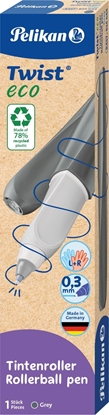 Attēls no Pelikan Pelikan Twist eco Tintenroller Rechts-und Linkshänder grau