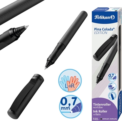 Attēls no Pelikan Pióro kulkowe Pina Colada prawo/ leworcznych na naboje Anthracite PELIKAN