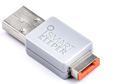 Attēls no Pendrive Smartkeeper SmartKeeper Basic "USB Stick"  verriegelbar 32GB  orange