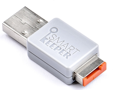 Picture of Pendrive Smartkeeper SmartKeeper Basic "USB Stick"  verriegelbar 32GB  orange