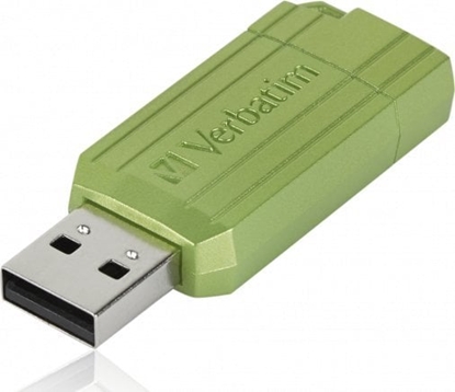 Picture of Verbatim USB-Stick 128GB Verbatim 2.0 Pin Stripe Eucalyptus Green