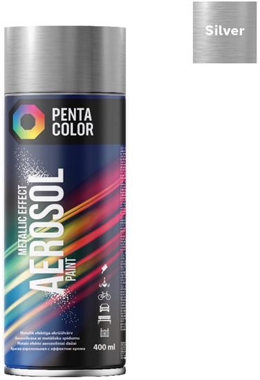 Picture of Pentacolor PAINT AERO PENTA METALLIC SILVER 400ML