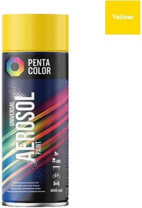 Picture of Pentacolor PAINT AEROS PENTA YELLOW 400ML R-1023