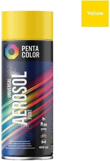 Picture of Pentacolor PAINT AEROS PENTA YELLOW 400ML R-1023
