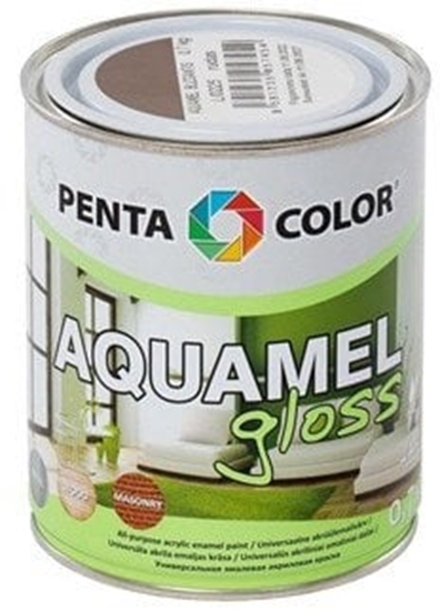 Picture of Pentacolor PAINT AQUAMEL BROWN 0.7 KG SHINY