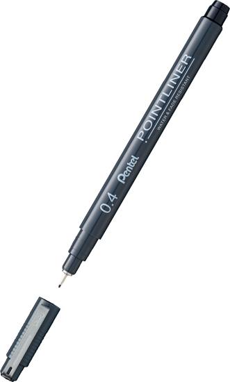 Picture of Pentel Cienkopis Pentel PointLiner 0.4mm czarny