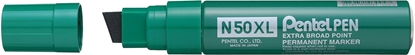 Attēls no Pentel Marker permanentny Pen N50XL zielony, ZIELONY