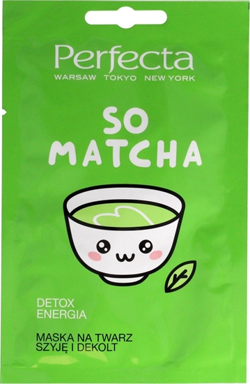 Изображение Perfecta Maseczka do twarzy So Matcha Detox-Energia oczyszczajca 10ml