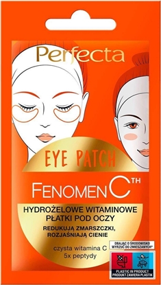 Изображение Perfecta Perfecta Fenomen C Eye Patch hydroelowe witaminowe patki pod oczy 2szt.