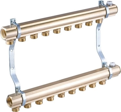 Изображение Perfexim Rozdzielacz mosidz 5 obw. 45mm PHA-102 5-obwodowy PN10 (45mm) [1/1]