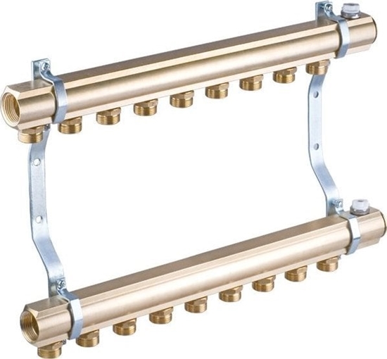 Изображение Perfexim Rozdzielacz mosidz 5 obw. 45mm PHA-102 5-obwodowy PN10 (45mm) [1/1]