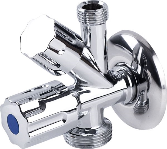 Picture of Perfexim Zawór ktowy kombinowany 1/2"x3/8"x3/4"  (02-050-1520-000)