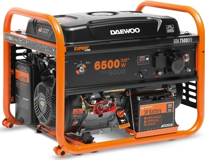 Изображение Agregat Daewoo GDA 7500DPE-3 DUAL POWER 6500 W 3-fazowy