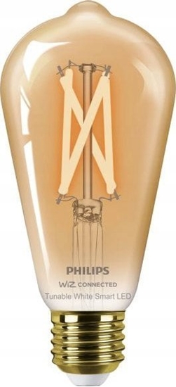 Picture of Philips Smart filament bursztynowa E27 ST64 7 W (50 W), WW-CW