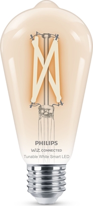 Изображение Philips Philips Smart filament przezroczysta E27 ST64 7 W (60 W), WW-CW