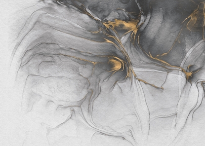 Attēls no PHOTOMURAL ON NON-WOVEN INK GOLD FLOW