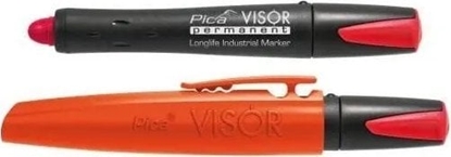 Изображение Pica VISOR permanent Marker, red / SB