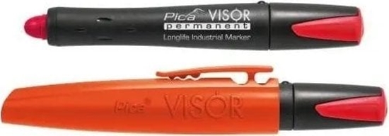 Picture of Pica VISOR permanent Marker, red / SB