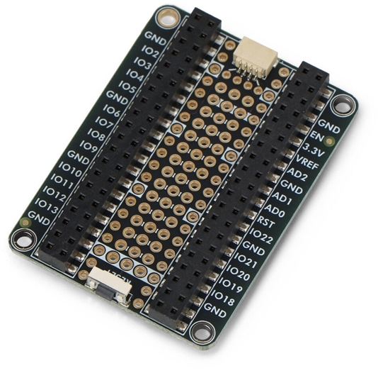 Изображение PiCowBell Proto Under Plate - pytka prototypowa do Raspberry Pi Pico - STEMMA QT - przycisk reset  - Adafruit 5905}