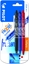 Attēls no Pilot 3131910212218, Retractable gel pen, Black, Blue, Red, Black, Blue, Red, Plastic, Rubber, Blister, 3 pc(s)