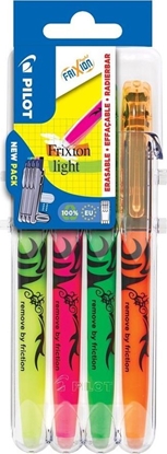 Изображение Pilot Pilot - Frixion Highlighter Pens Light Se2Go Basic (4 colors) /Writing