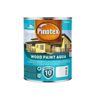 Attēls no Pinotex OP PINOTEX WOOD PAINT AQUA BW 1L