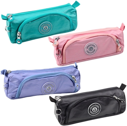 Attēls no Piórnik Szkolny Funkcjonalny Dwie Kieszenie Zawieszka Mix LEAN