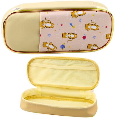 Picture of Piórnik Szkolny Przybornik Kosmiczne Tygryski Beowy 24cm LEAN