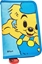 Attēls no Piórnik Vrige Bamse Filled single decker pencil case, 300D nylon, 20 x 12.8 x 3 cm with 8 triangular col. pencils, 1 triangular pencil, sharpener, 15 cm ruler, 1 big eraser 13 x 4.5 x 1 cm. Packed closed/zipped in polybag.