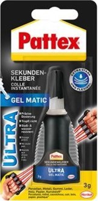 Attēls no Pistolet do kleju Pattex Pattex Sekundenkleber Ultra Gel, Matic, Tube mit 3g
