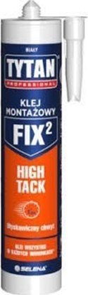Picture of Pistolet do kleju Tytan KLEJ MONTAOWY FIX2 HIGH TACK BIAY 290ML (1 SZT)